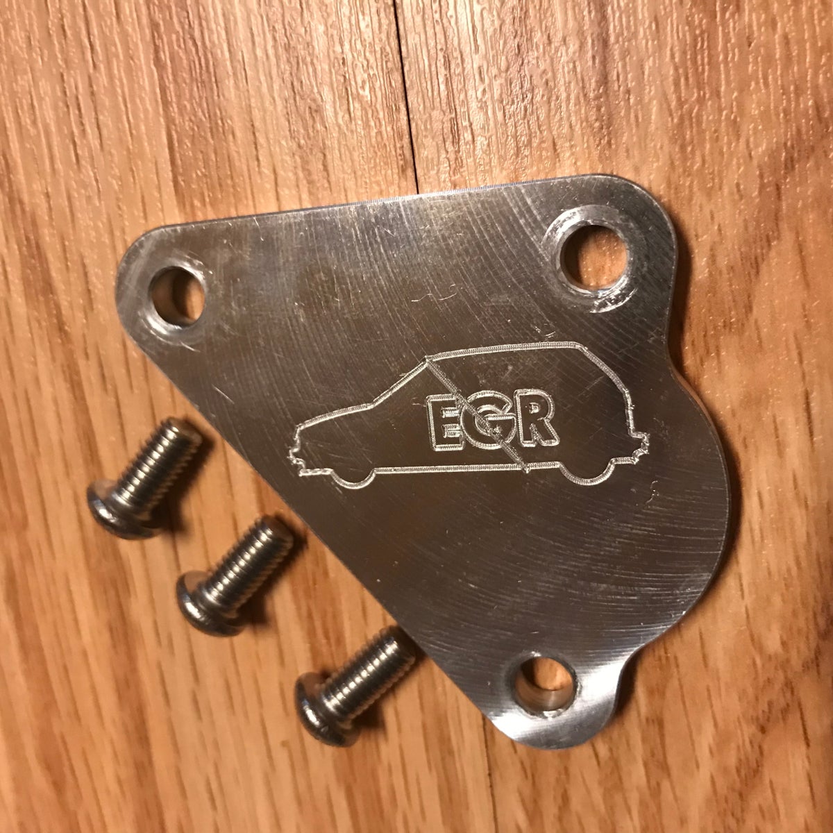 EGR Delete Plate for Carbureted Intake